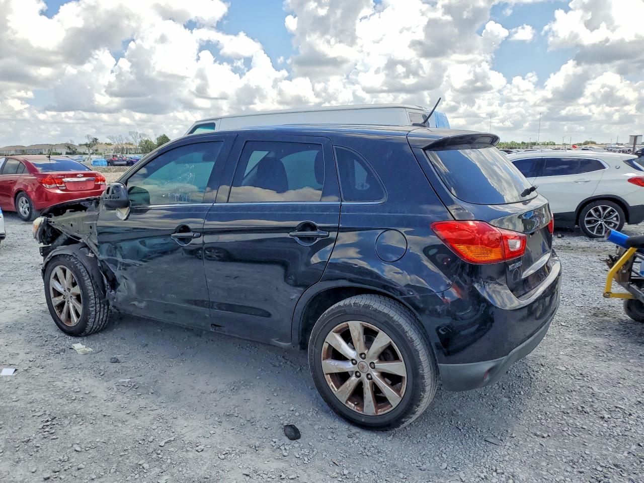 2015 Mitsubishi Outlander Sport Se Black vin: 4A4AP4AU5FE035372