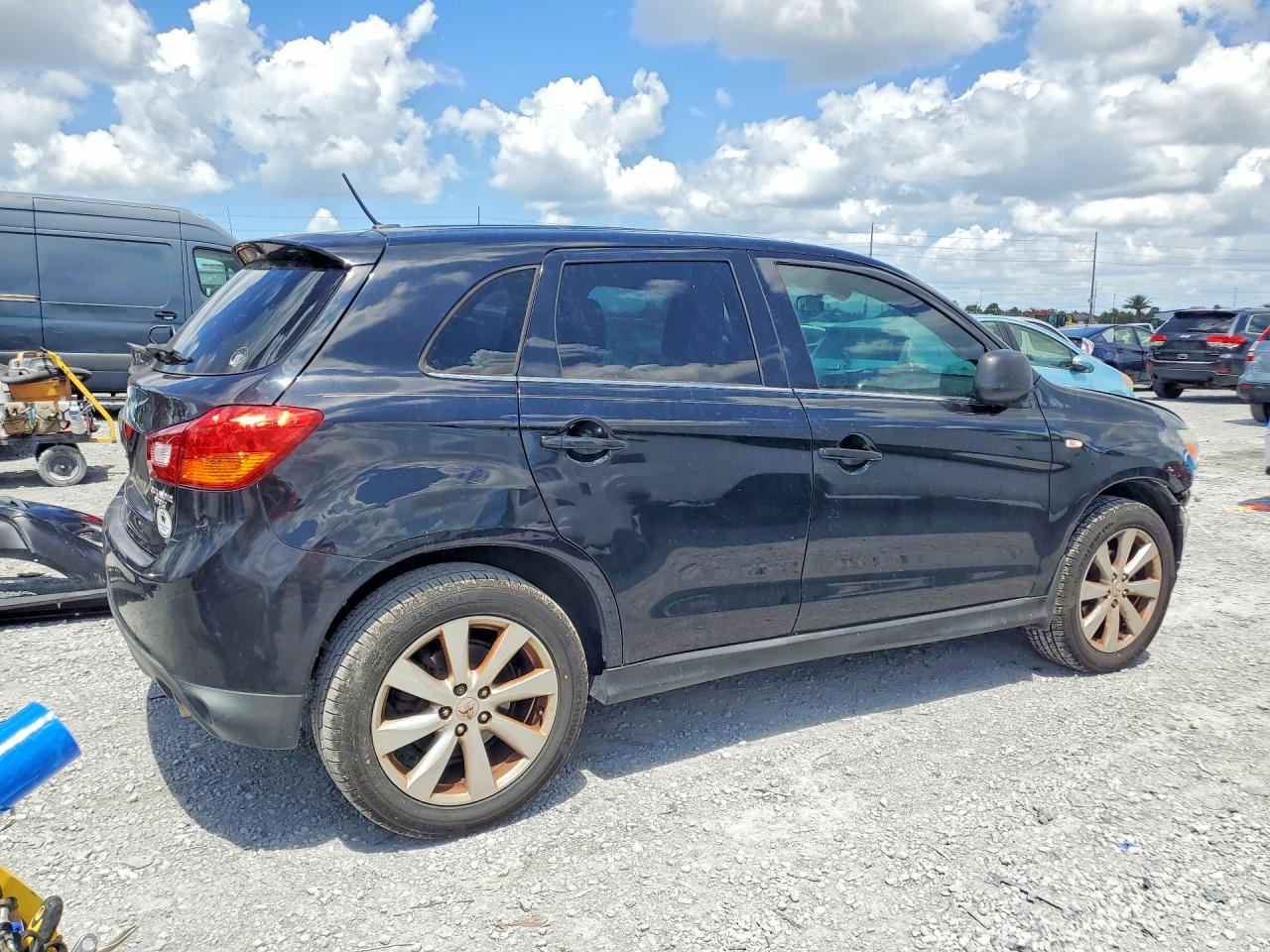 2015 Mitsubishi Outlander Sport Se Black vin: 4A4AP4AU5FE035372