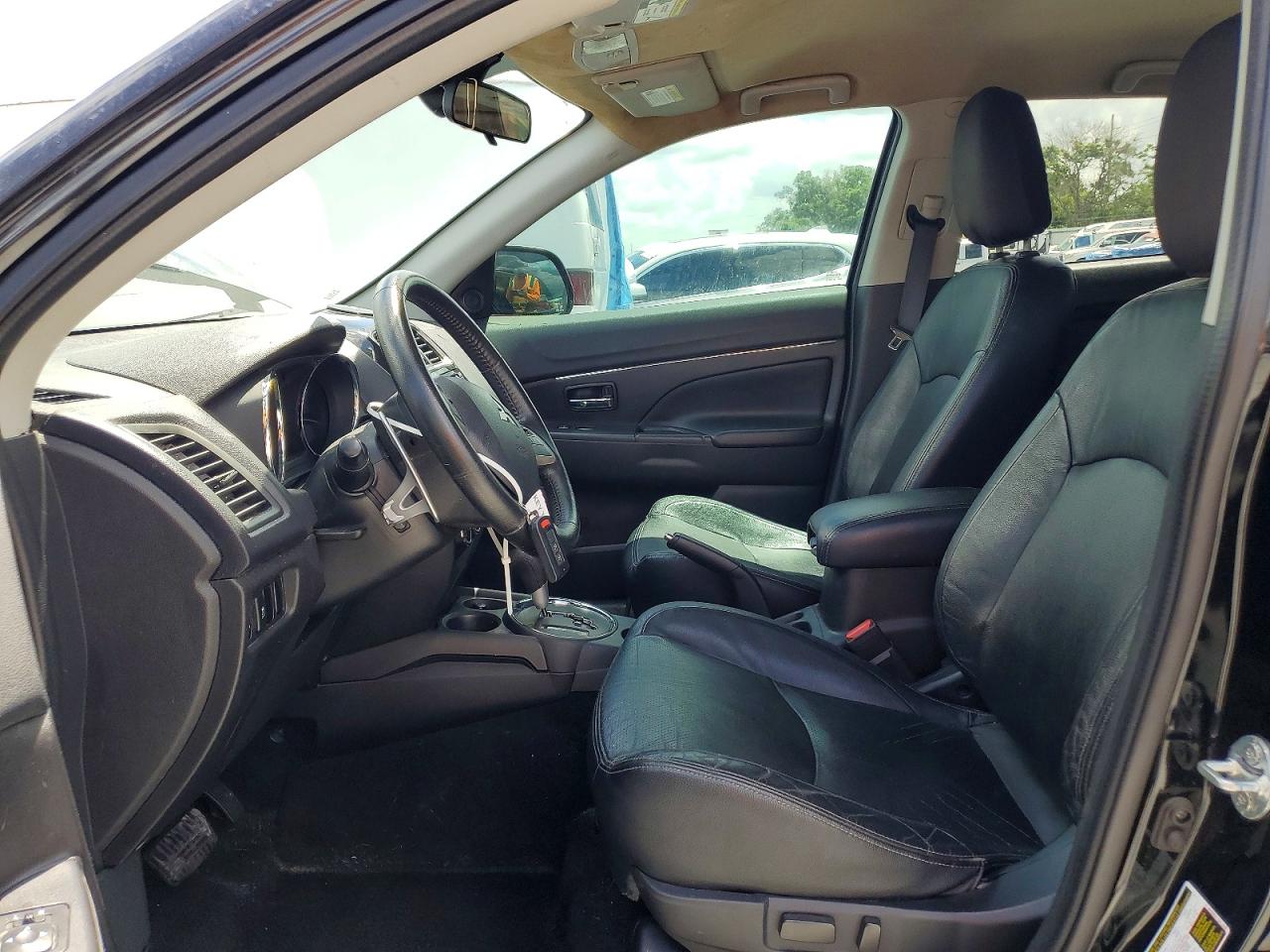2015 Mitsubishi Outlander Sport Se Black vin: 4A4AP4AU5FE035372