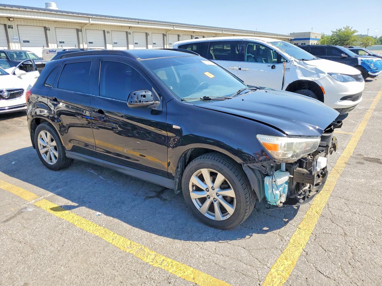 2013 Mitsubishi Outlander Sport Se Black vin: 4A4AP4AU6DE006721