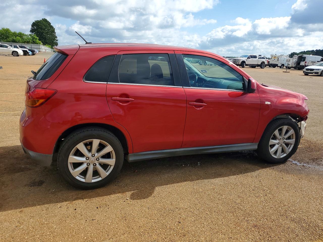 2013 Mitsubishi Outlander Sport Se Red vin: 4A4AP4AU6DE021591