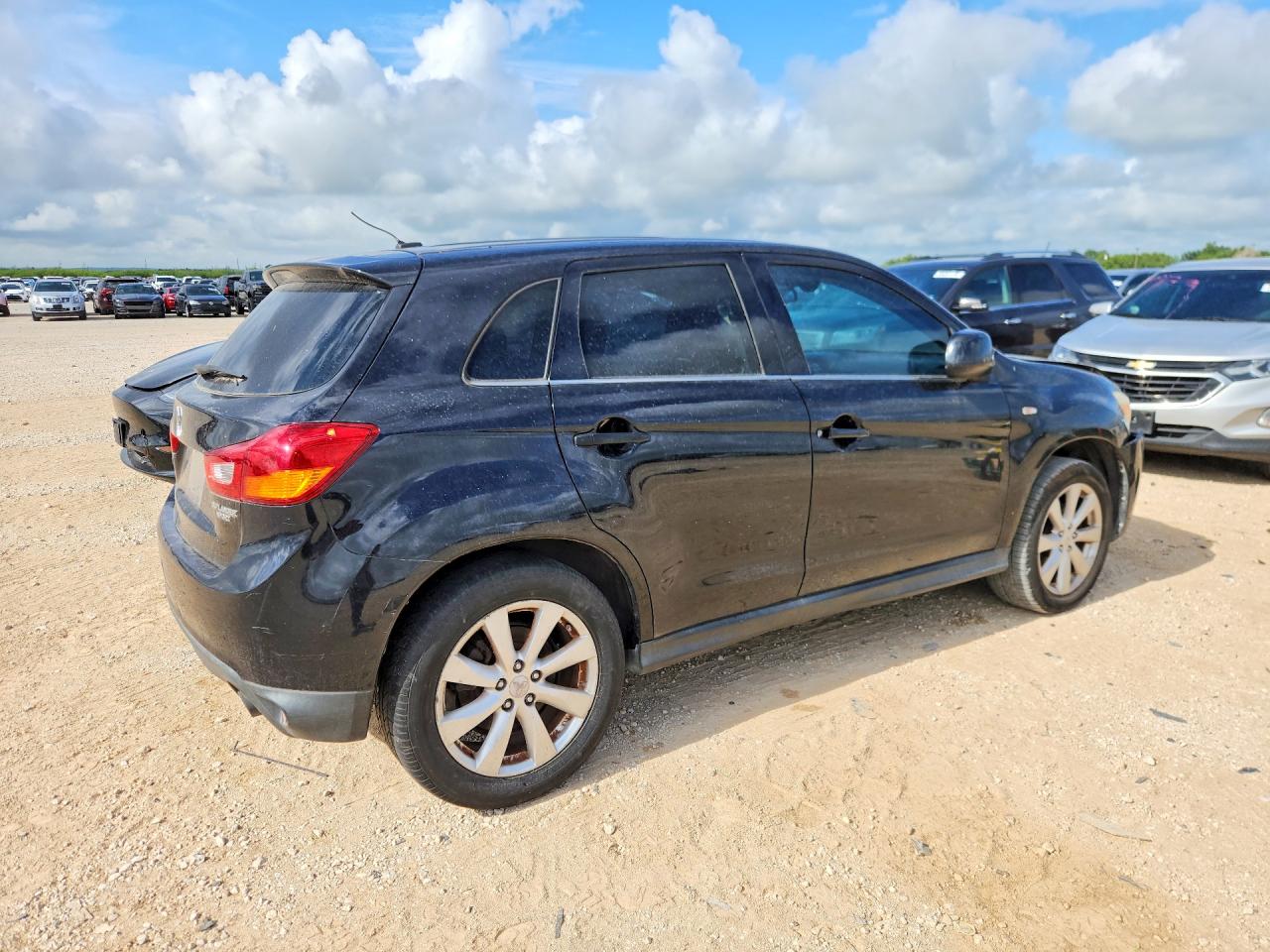 2014 Mitsubishi Outlander Sport Se Black vin: 4A4AP4AU6EE006512