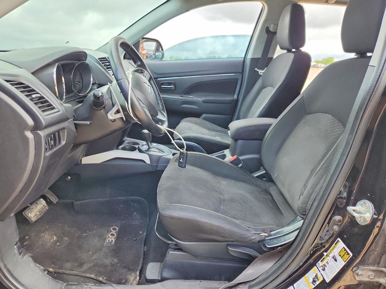 2014 Mitsubishi Outlander Sport Se Black vin: 4A4AP4AU6EE006512