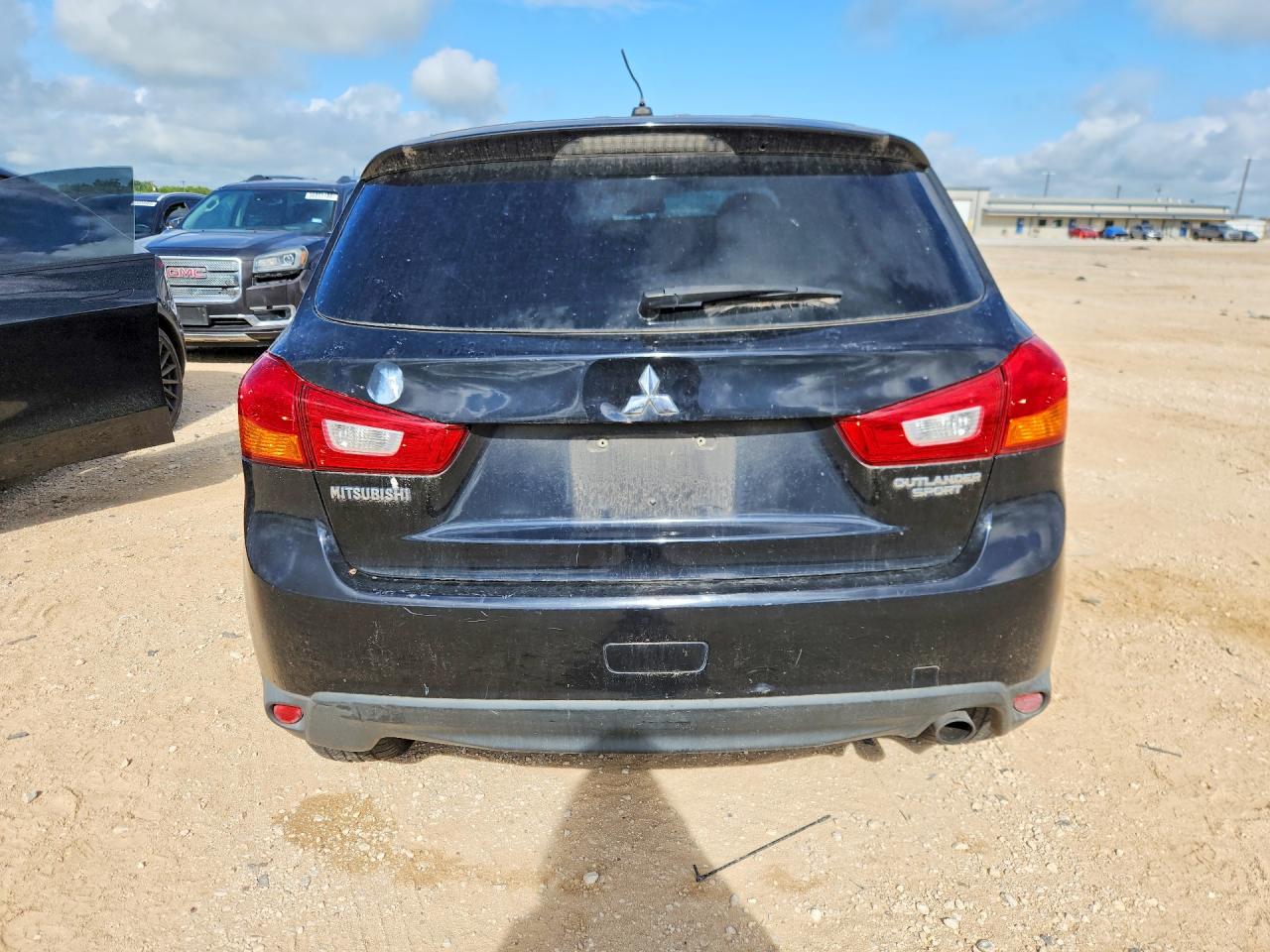 2014 Mitsubishi Outlander Sport Se Black vin: 4A4AP4AU6EE006512