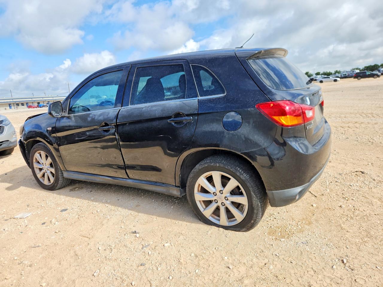 2014 Mitsubishi Outlander Sport Se Black vin: 4A4AP4AU6EE006512