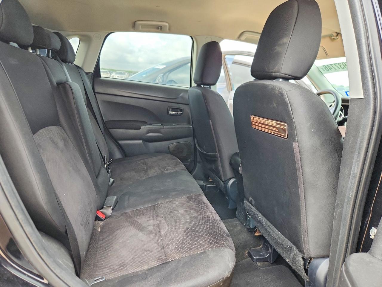 2014 Mitsubishi Outlander Sport Se Black vin: 4A4AP4AU6EE006512