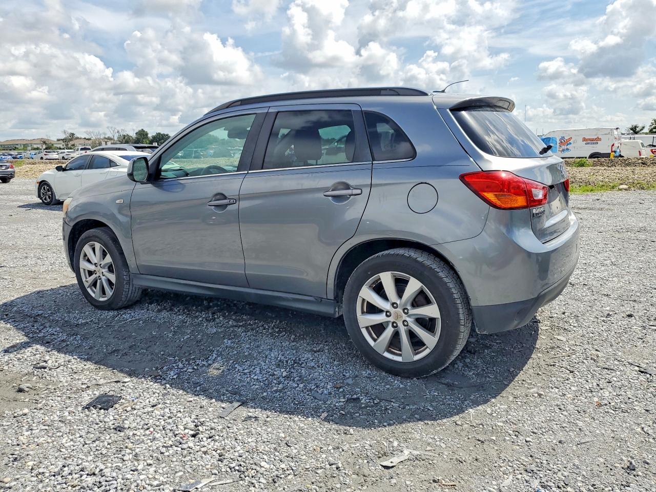 2015 Mitsubishi Outlander Sport Se Серый vin: 4A4AP4AU6FE002378