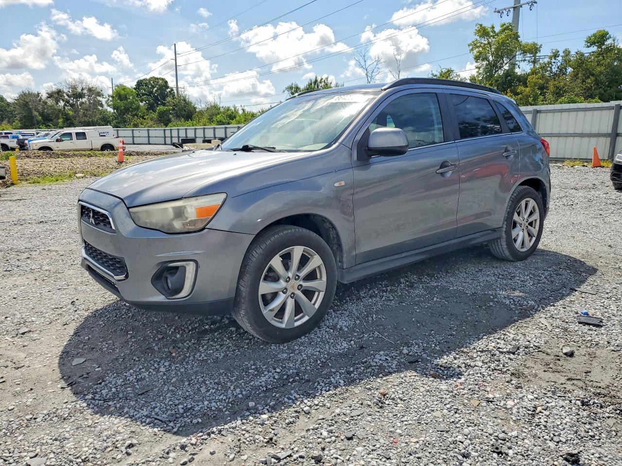 2015 Mitsubishi Outlander Sport Se Серый vin: 4A4AP4AU6FE002378