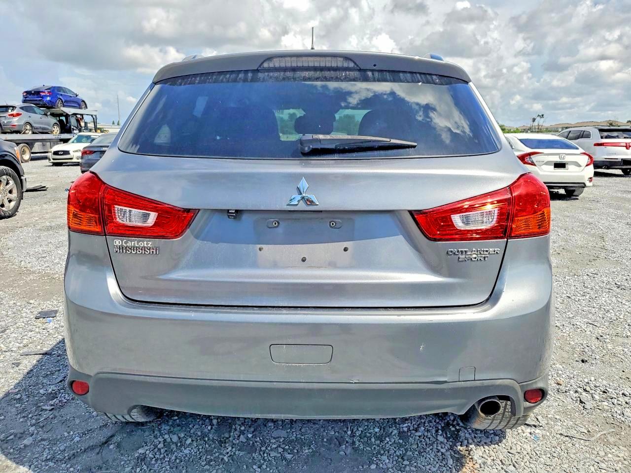 2015 Mitsubishi Outlander Sport Se Серый vin: 4A4AP4AU6FE002378