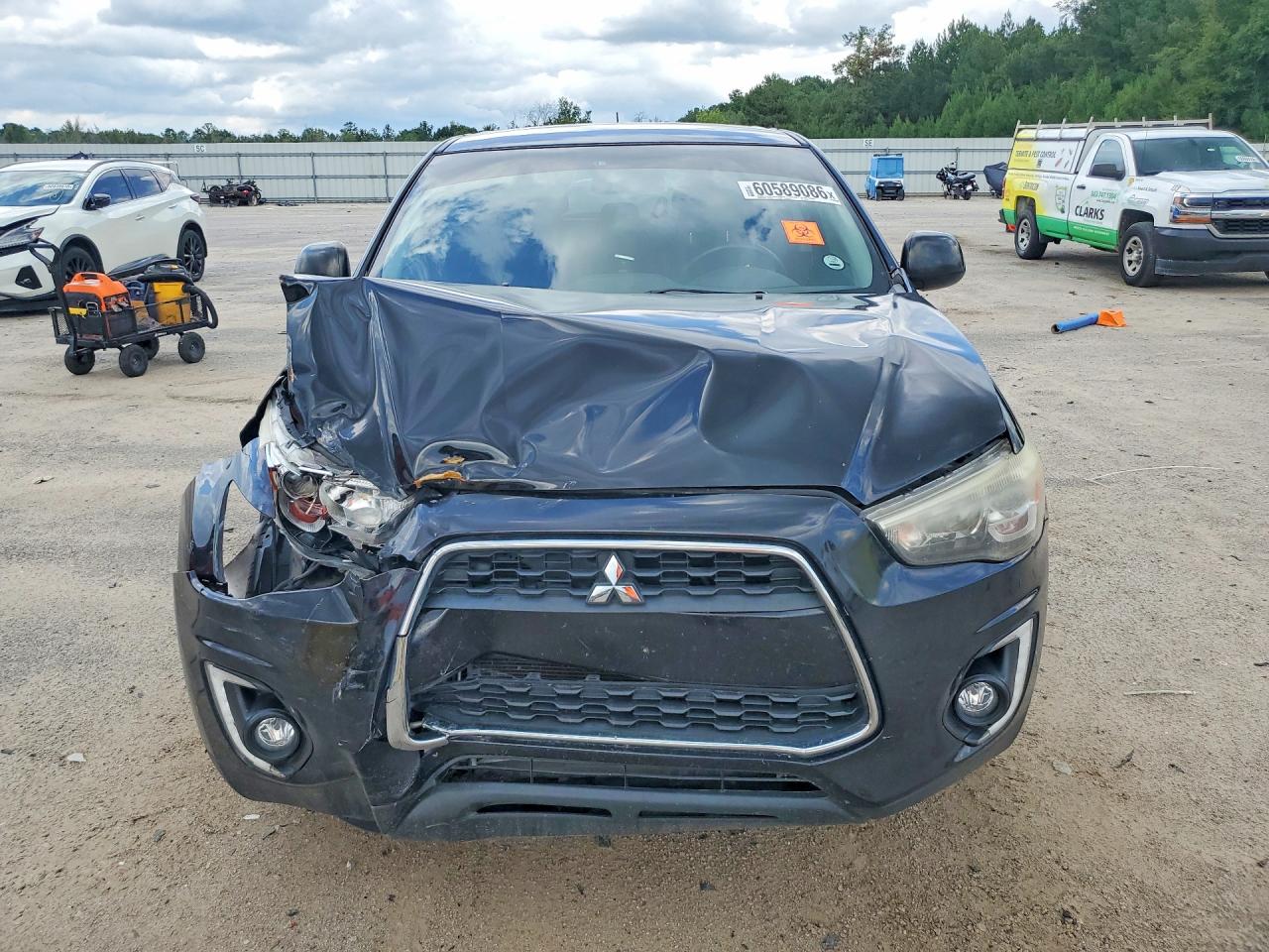 2015 Mitsubishi Outlander Sport Se Black vin: 4A4AP4AU6FE007337
