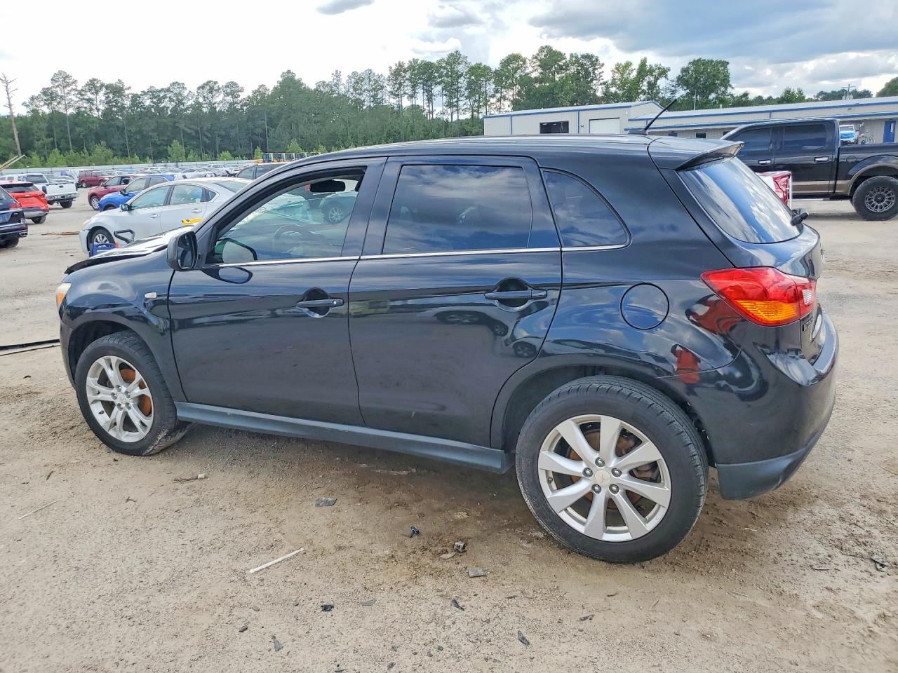 2015 Mitsubishi Outlander Sport Se Black vin: 4A4AP4AU6FE007337