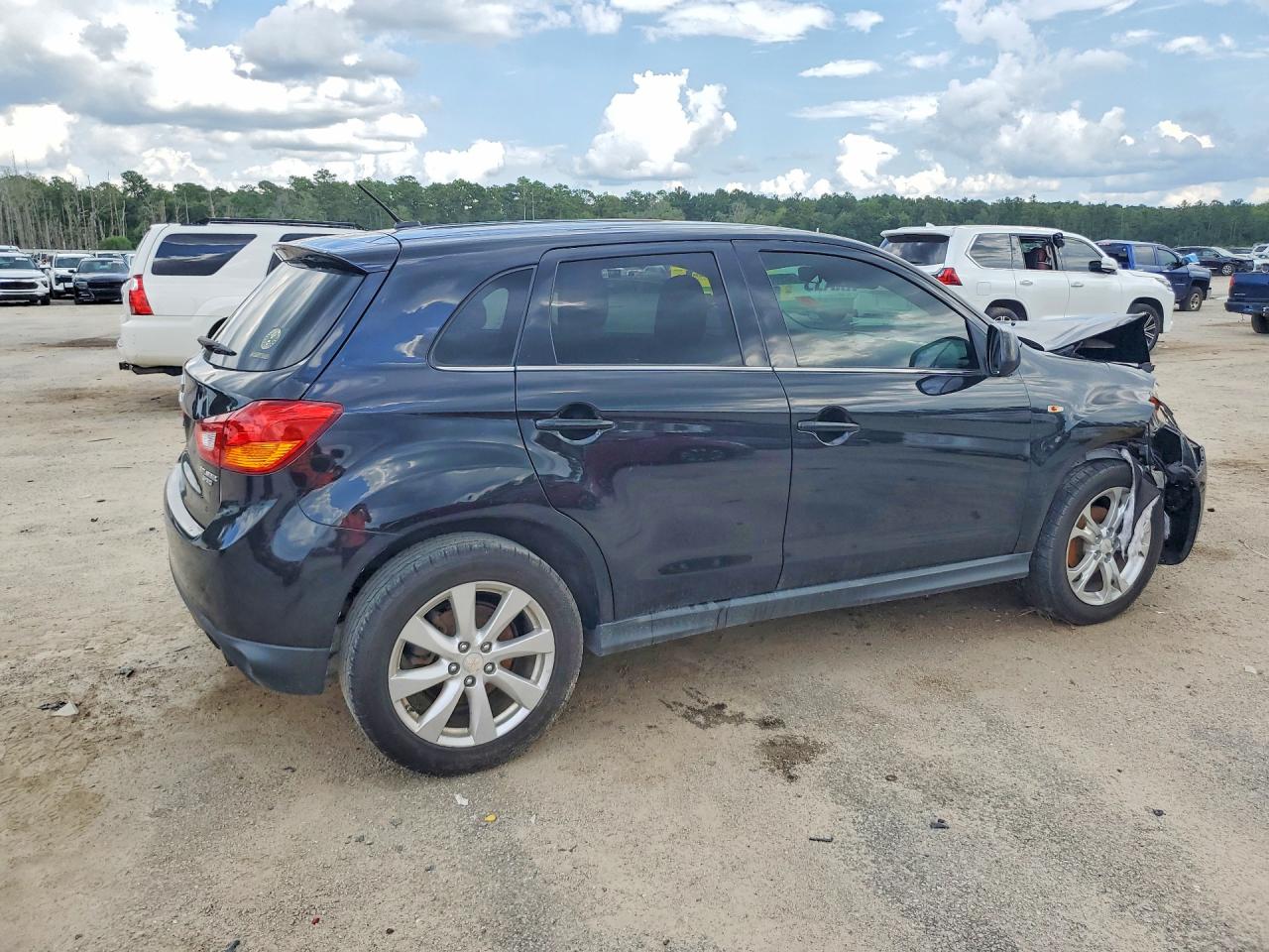 2015 Mitsubishi Outlander Sport Se Black vin: 4A4AP4AU6FE007337