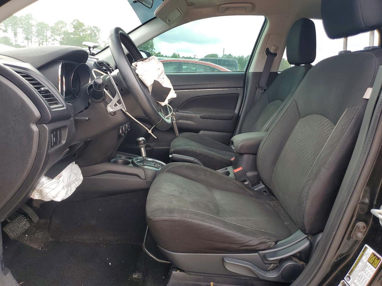 2015 Mitsubishi Outlander Sport Se Black vin: 4A4AP4AU6FE007337