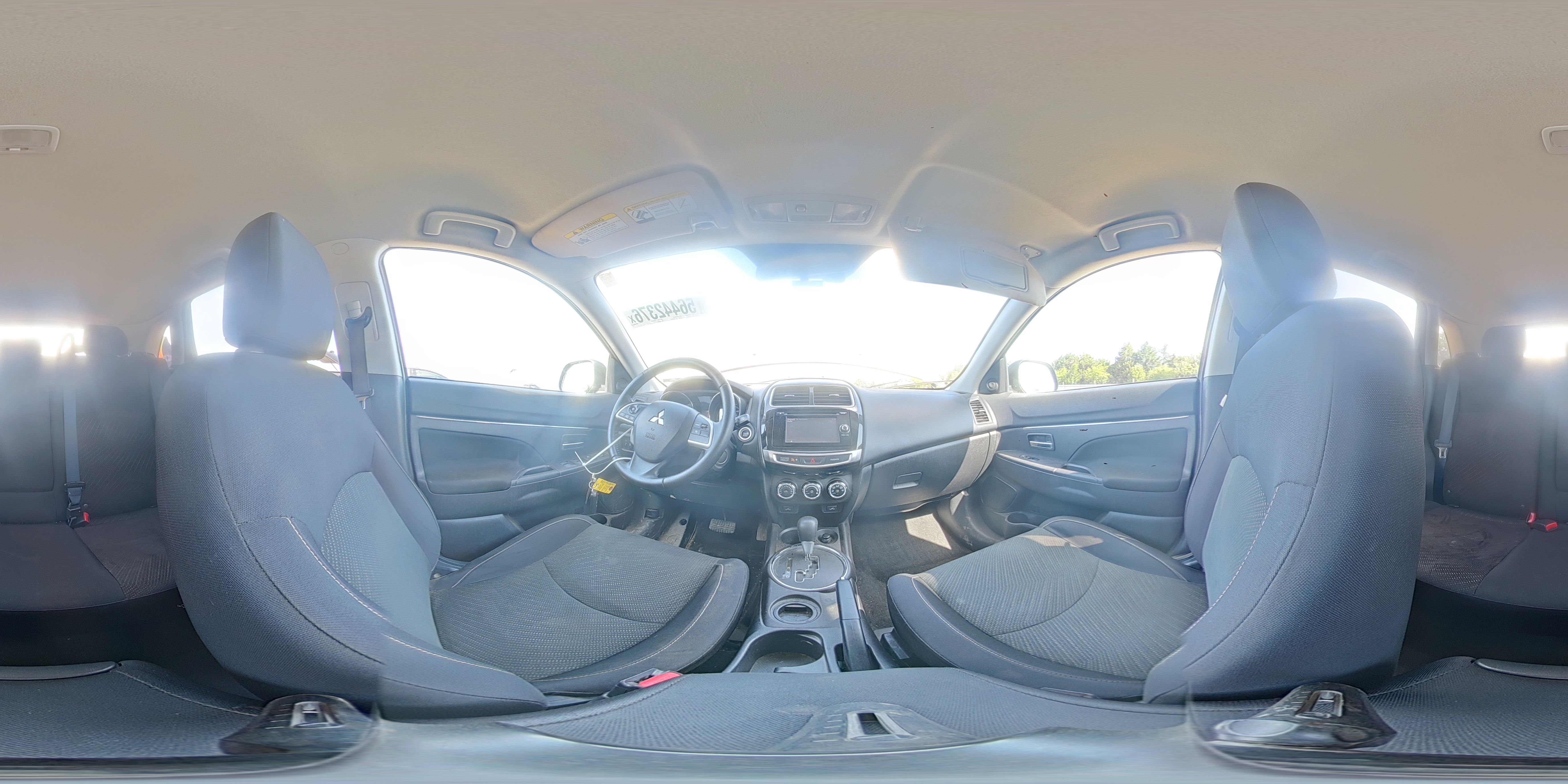 2015 Mitsubishi Outlander Sport Se Silver vin: 4A4AP4AU6FE035882
