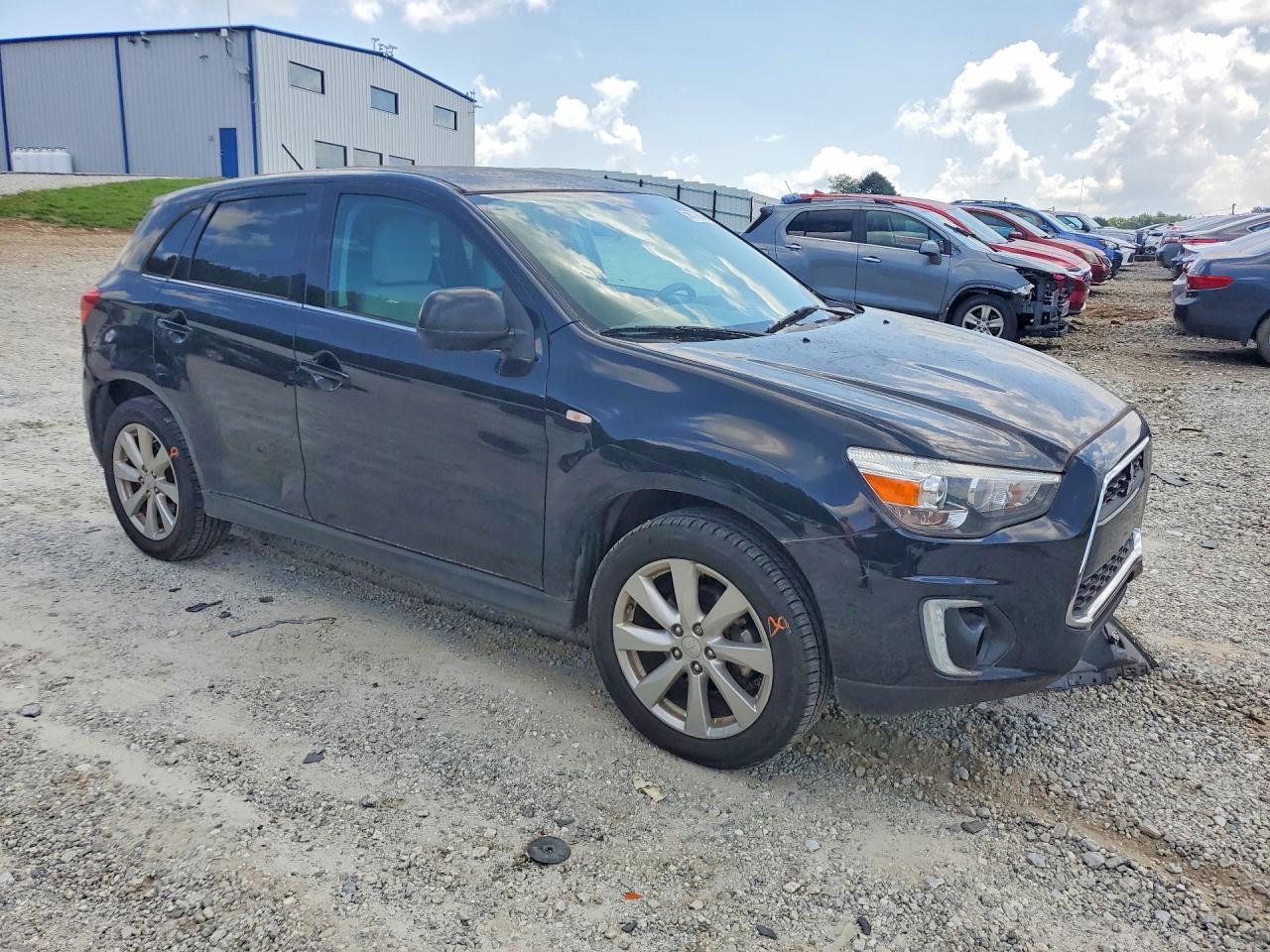 2015 Mitsubishi Outlander Sport Se Black vin: 4A4AP4AU7FE056451