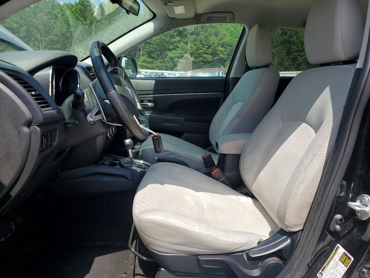 2015 Mitsubishi Outlander Sport Se Black vin: 4A4AP4AU7FE056451