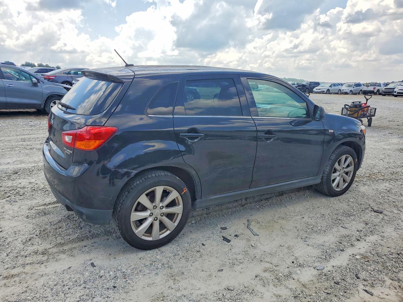 2015 Mitsubishi Outlander Sport Se Black vin: 4A4AP4AU7FE056451