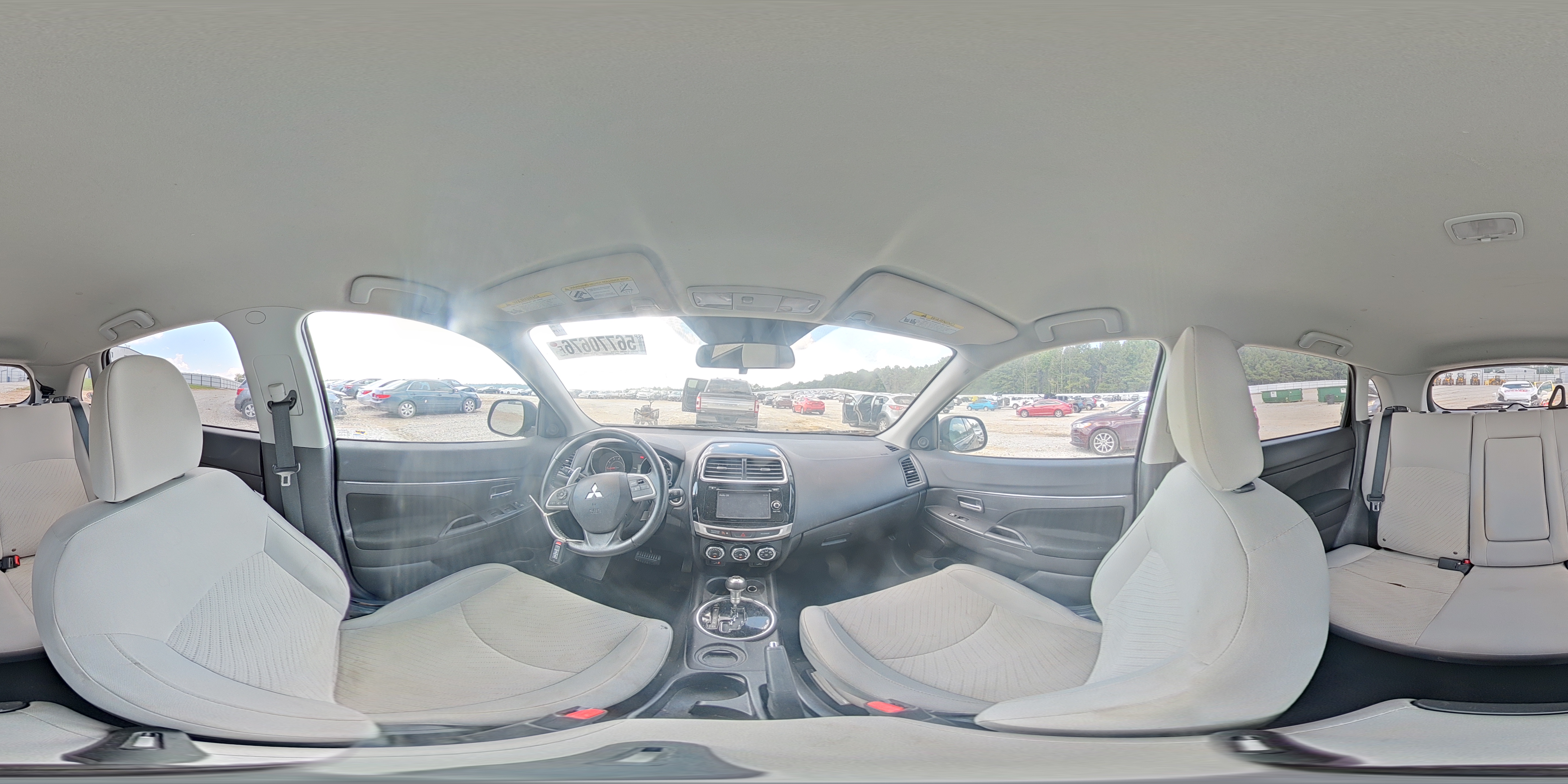 2015 Mitsubishi Outlander Sport Se Black vin: 4A4AP4AU7FE056451