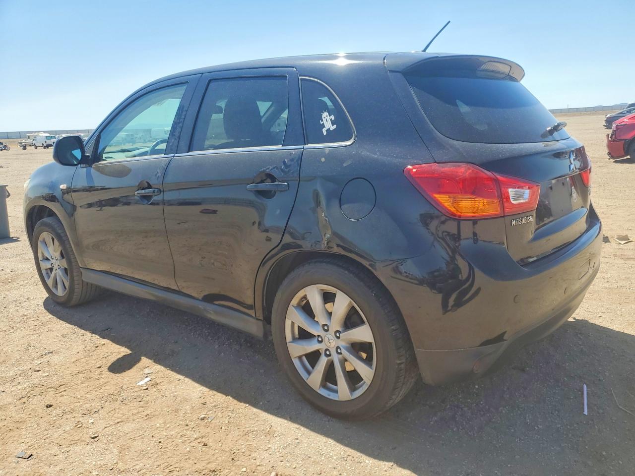 2013 Mitsubishi Outlander Sport Se Black vin: 4A4AP4AU8DE011726