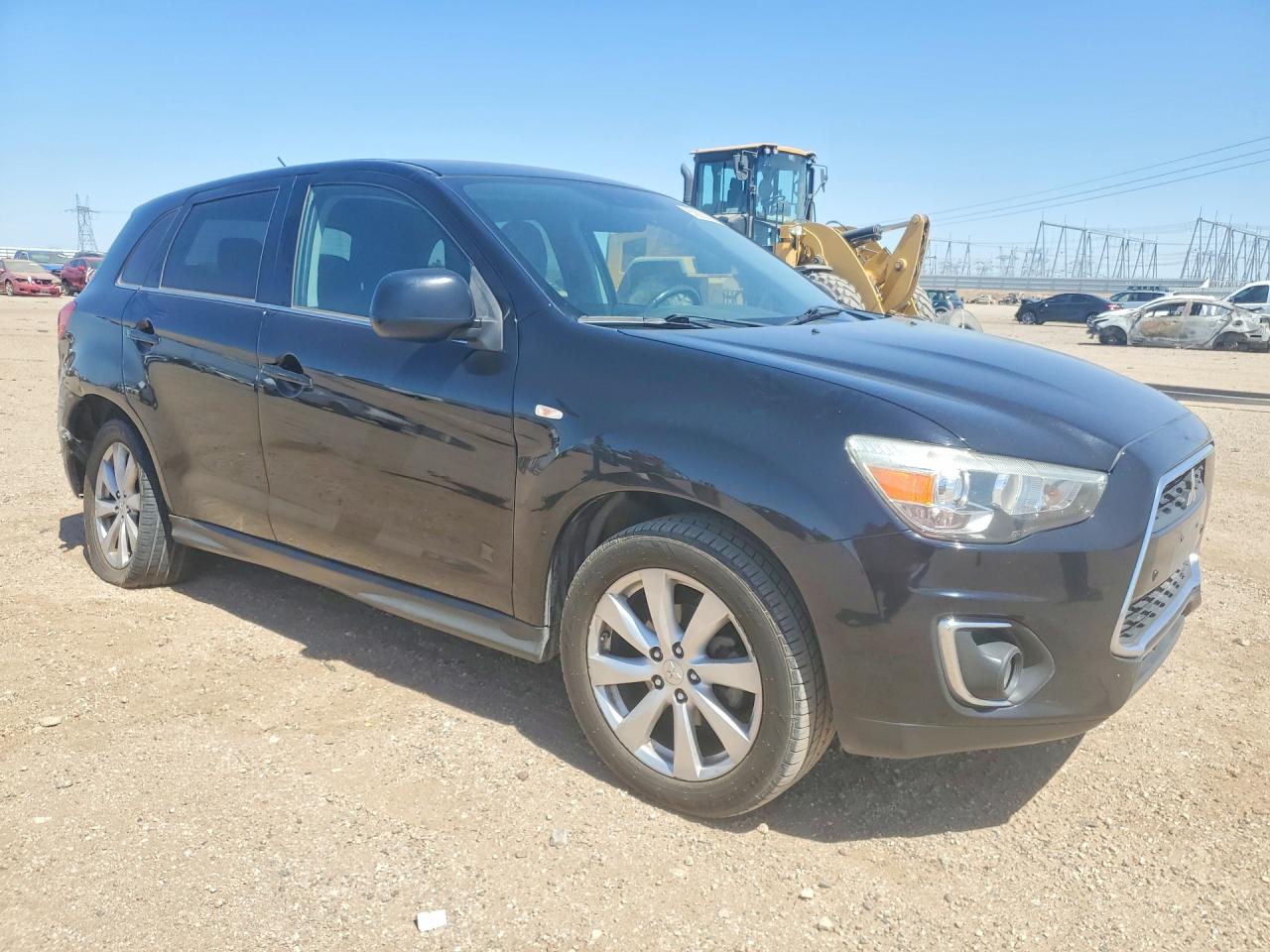 2013 Mitsubishi Outlander Sport Se Black vin: 4A4AP4AU8DE011726
