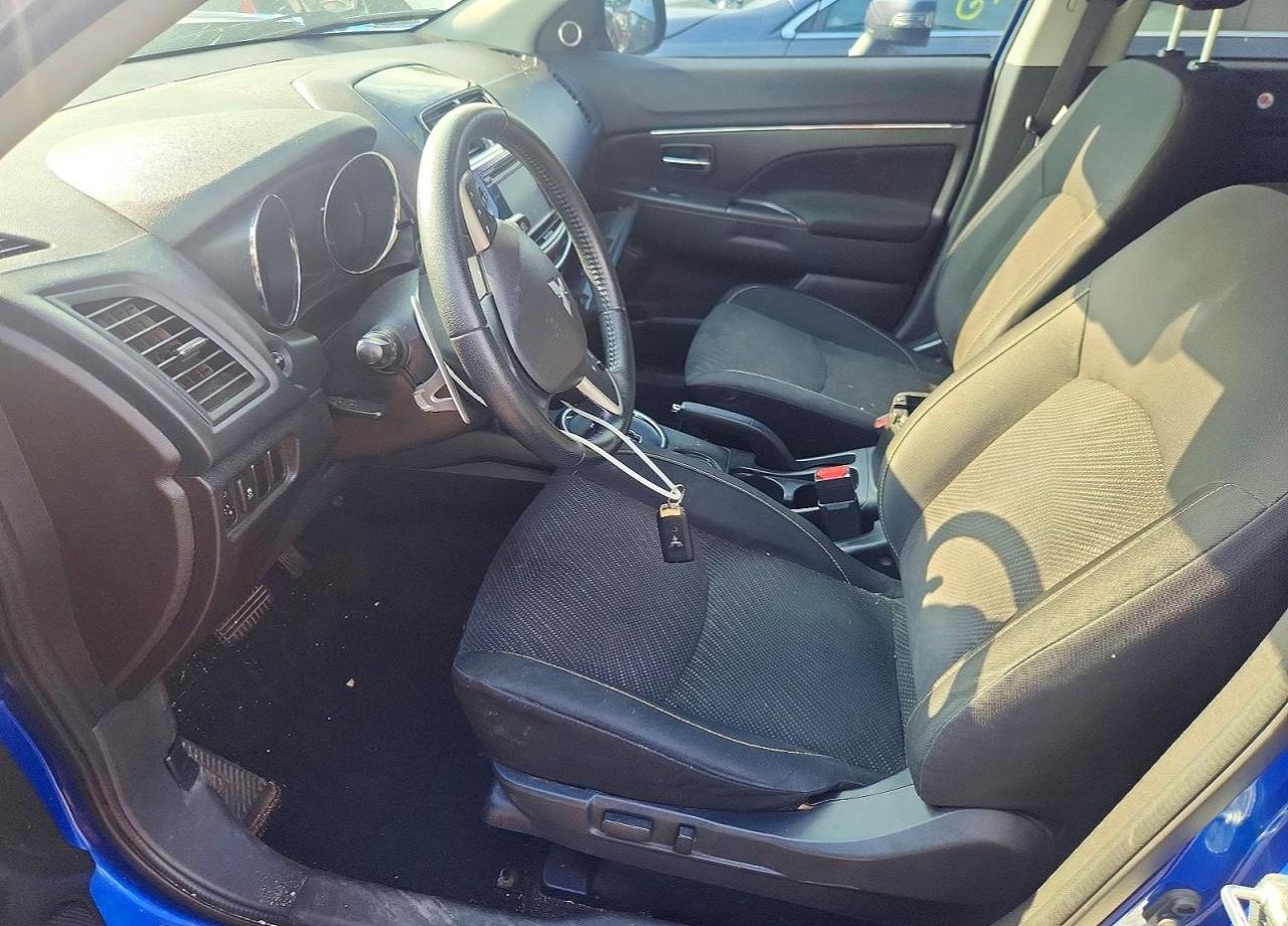 2015 Mitsubishi Outlander Sport Se Blue vin: 4A4AP4AU8FE059925