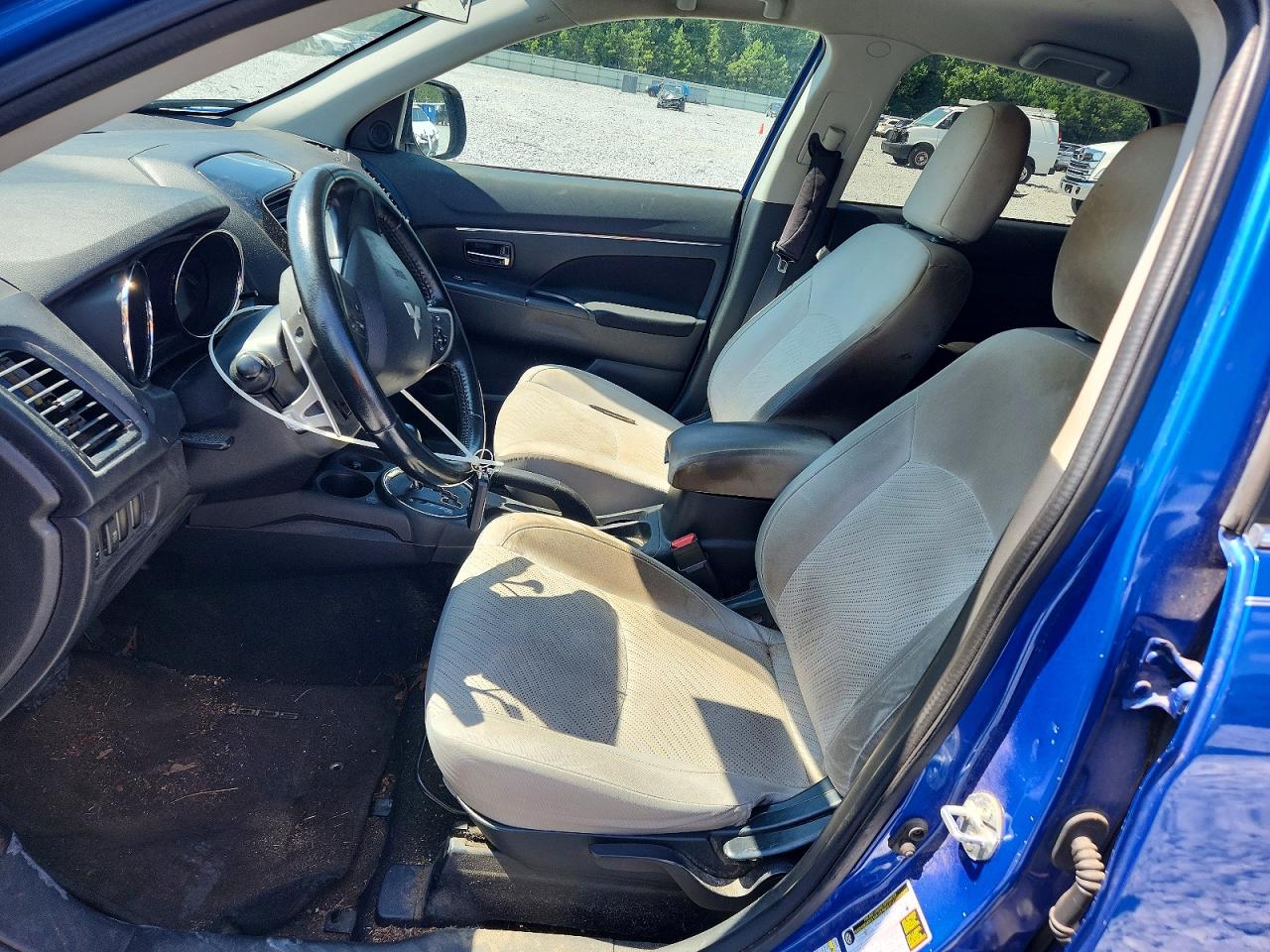 2015 Mitsubishi Outlander Sport Se Blue vin: 4A4AP4AU9FE054278