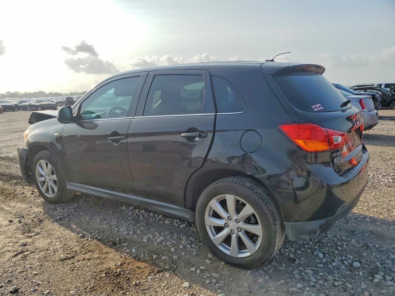 2014 Mitsubishi Outlander Sport Se Black vin: 4A4AP4AUXEE002026