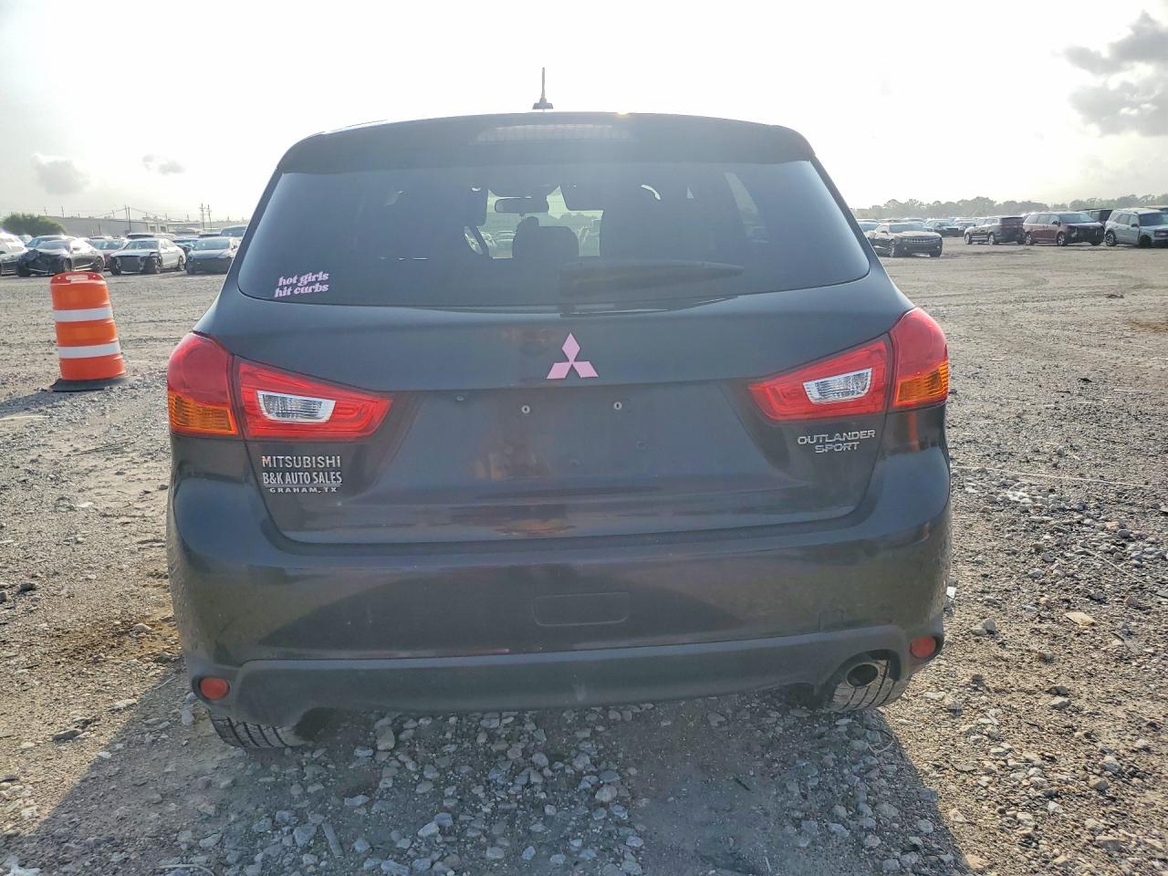 2014 Mitsubishi Outlander Sport Se Black vin: 4A4AP4AUXEE002026