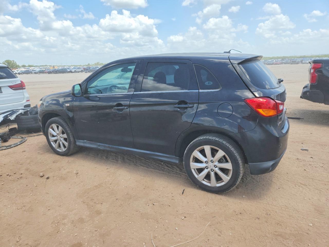 2015 Mitsubishi Outlander Sport Se Black vin: 4A4AP4AUXFE019443