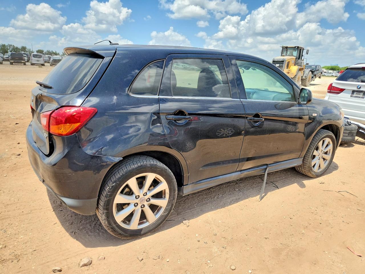2015 Mitsubishi Outlander Sport Se Black vin: 4A4AP4AUXFE019443