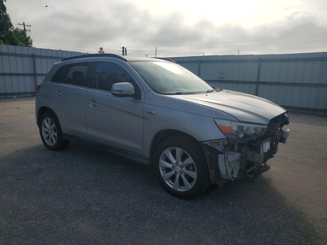 2015 Mitsubishi Outlander Sport Se Gray vin: 4A4AP4AW2FE036237