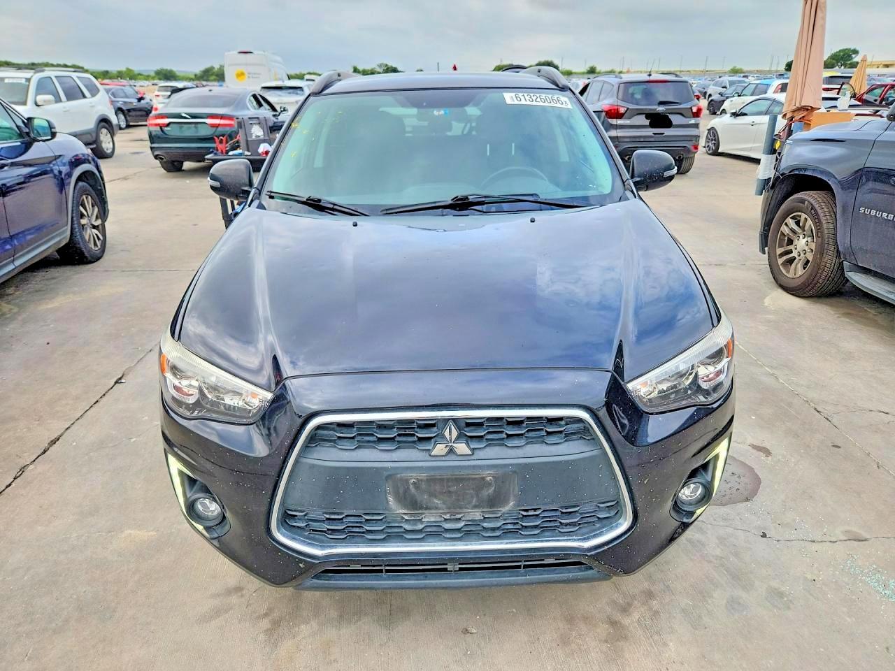 2015 Mitsubishi Outlander Sport Se Black vin: 4A4AP4AW5FE040959