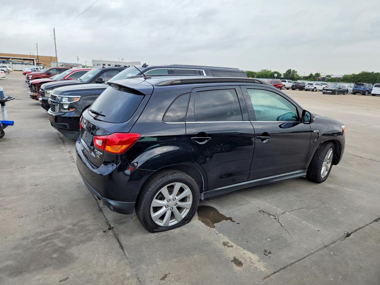 2015 Mitsubishi Outlander Sport Se Black vin: 4A4AP4AW5FE040959