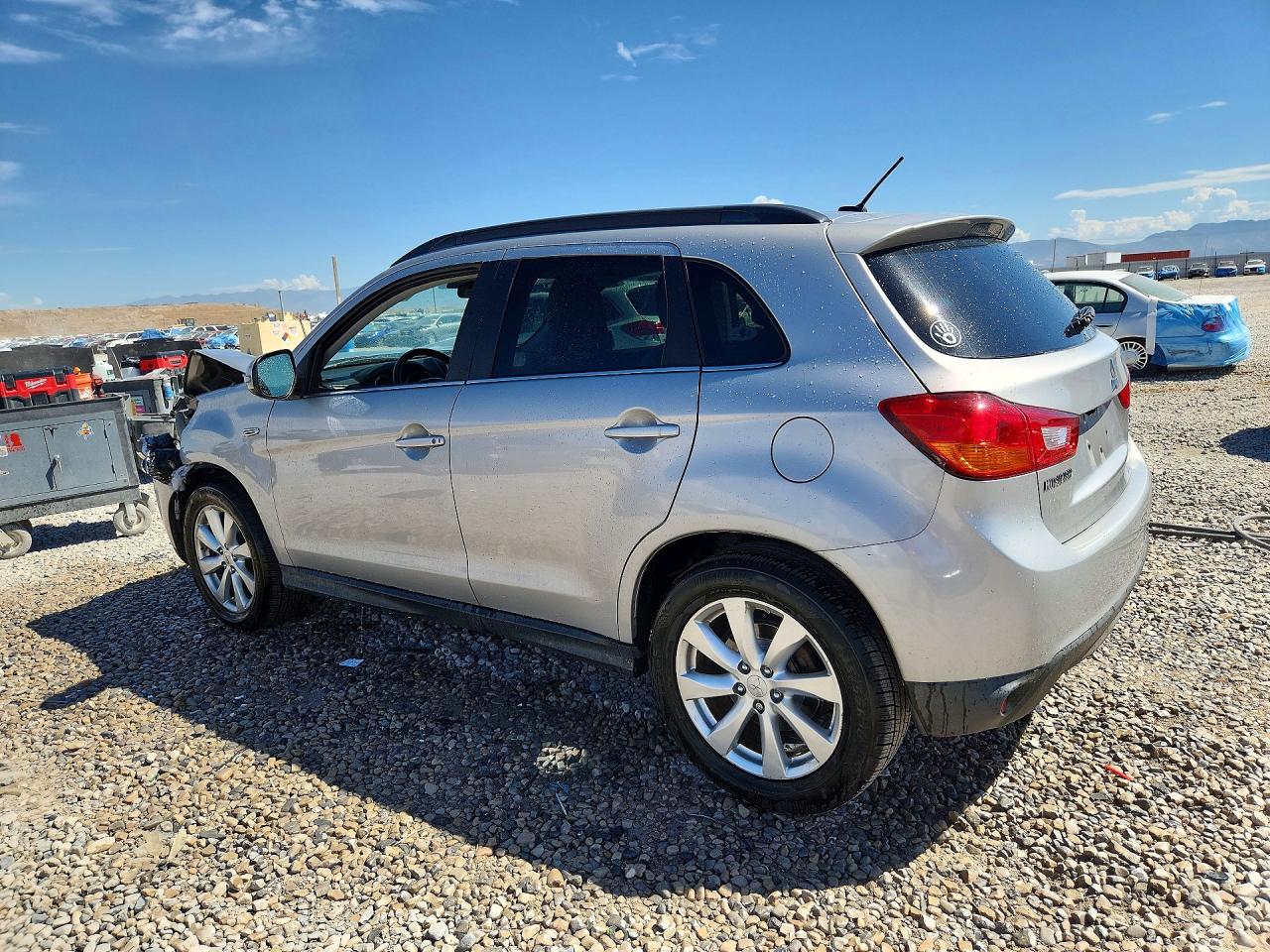 2015 Mitsubishi Outlander Sport Se Silver vin: 4A4AP4AW7FE042311