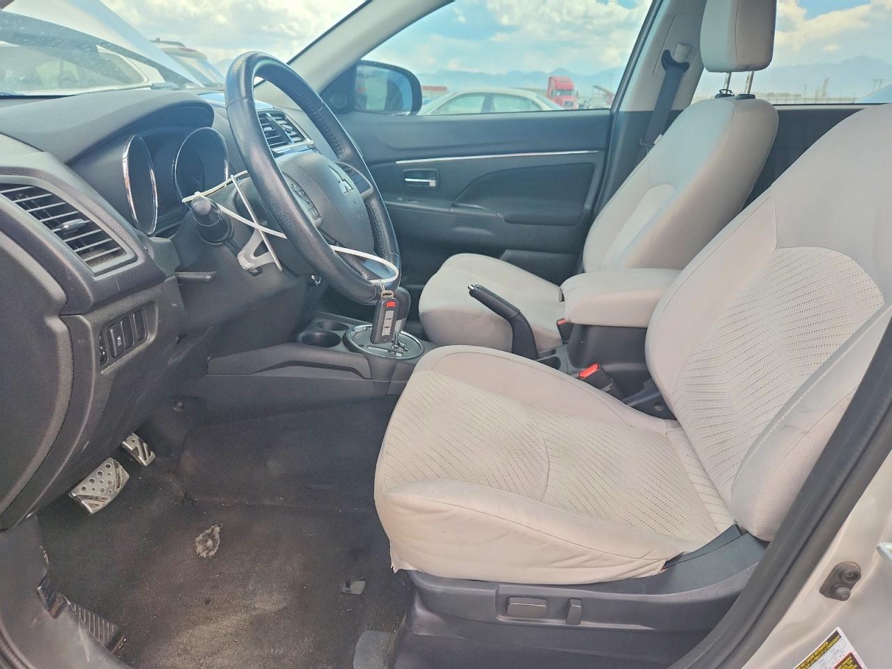 2015 Mitsubishi Outlander Sport Se Silver vin: 4A4AP4AW7FE042311