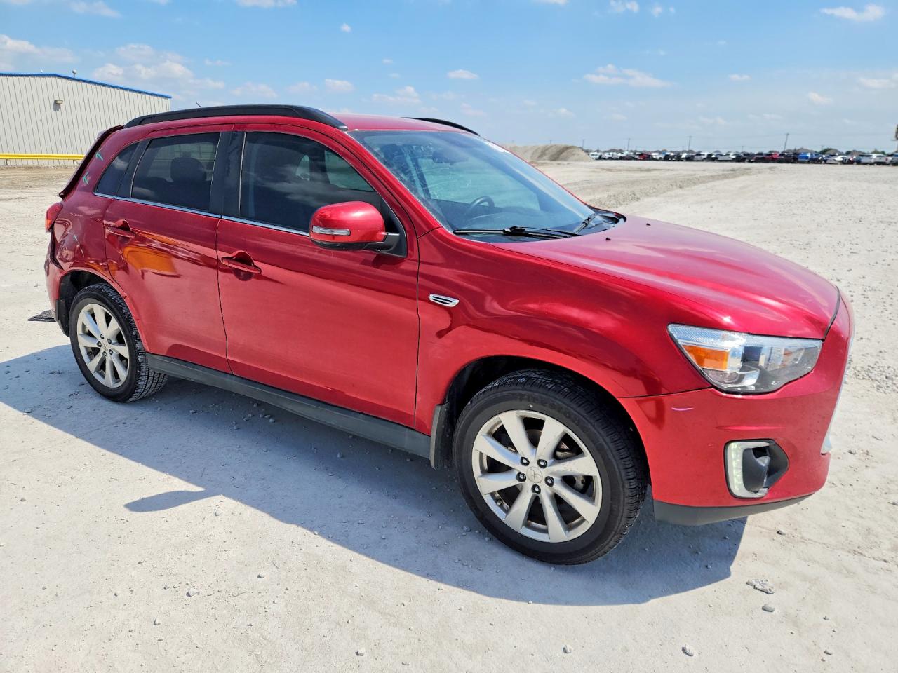 2015 Mitsubishi Outlander Sport Se Red vin: 4A4AP4AW7FE044950