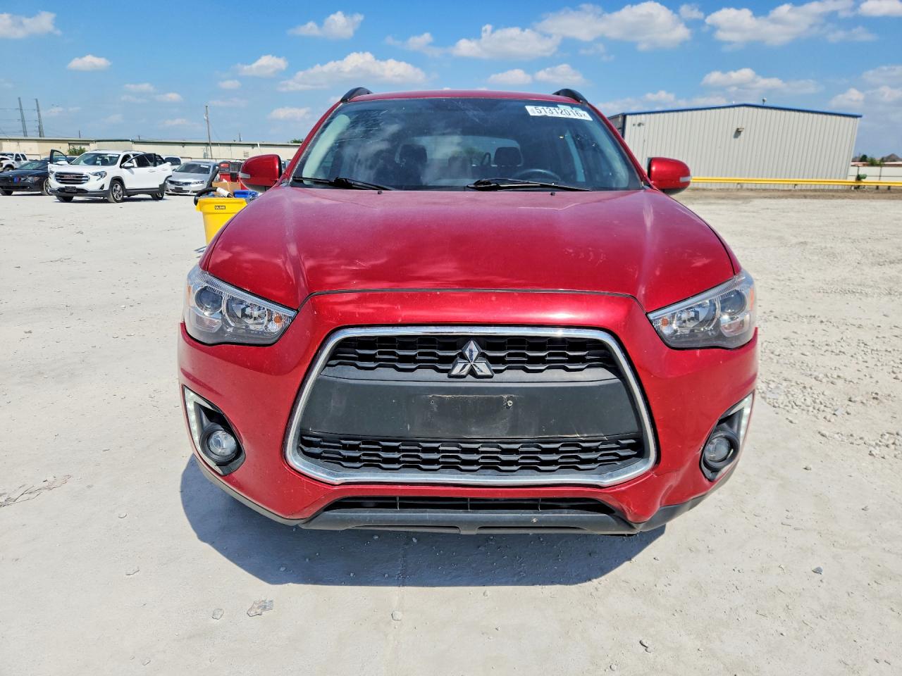 2015 Mitsubishi Outlander Sport Se Red vin: 4A4AP4AW7FE044950