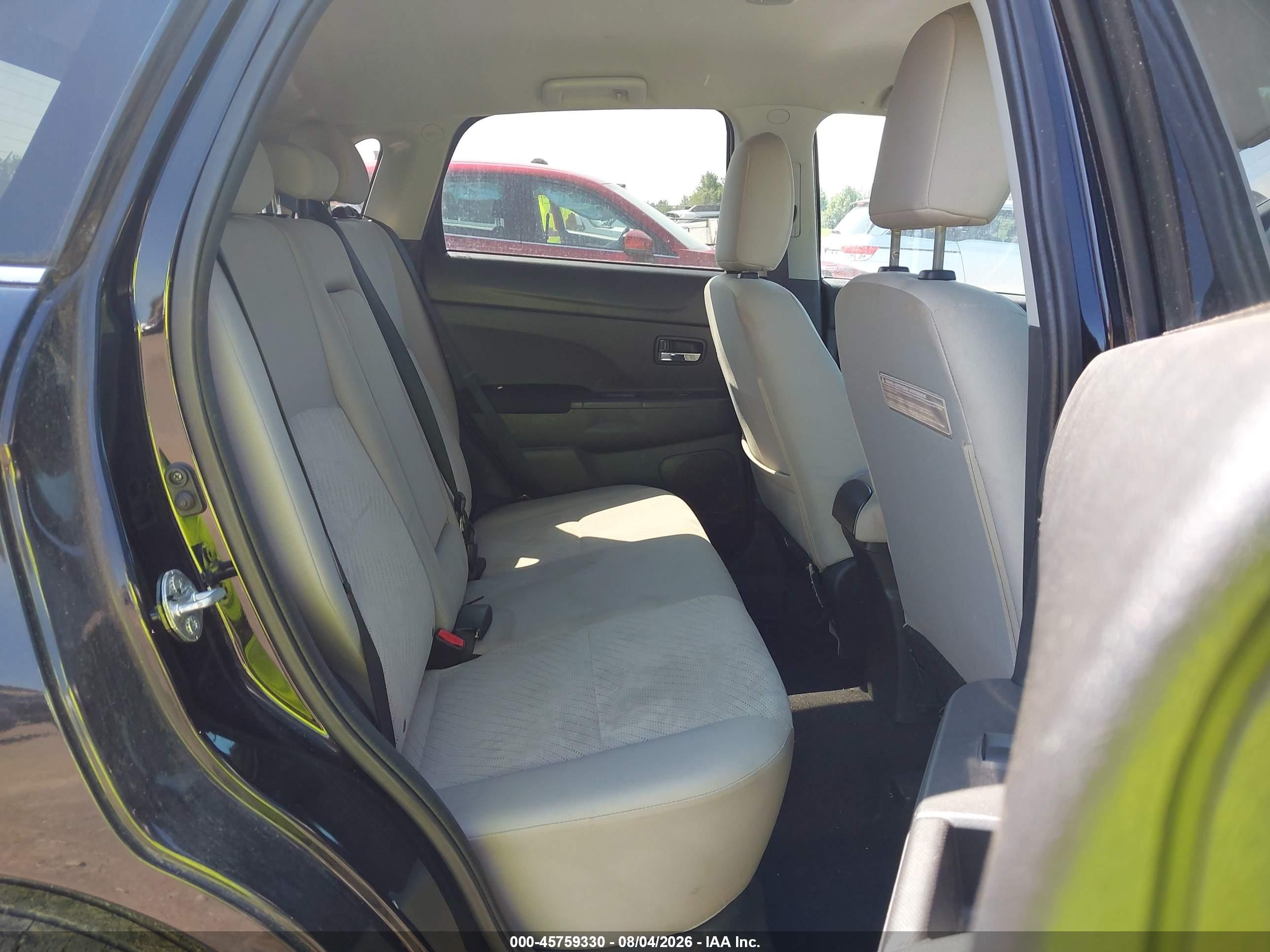 2015 Mitsubishi Outlander Sport Gt Черный vin: 4A4AP4AW8FE035304