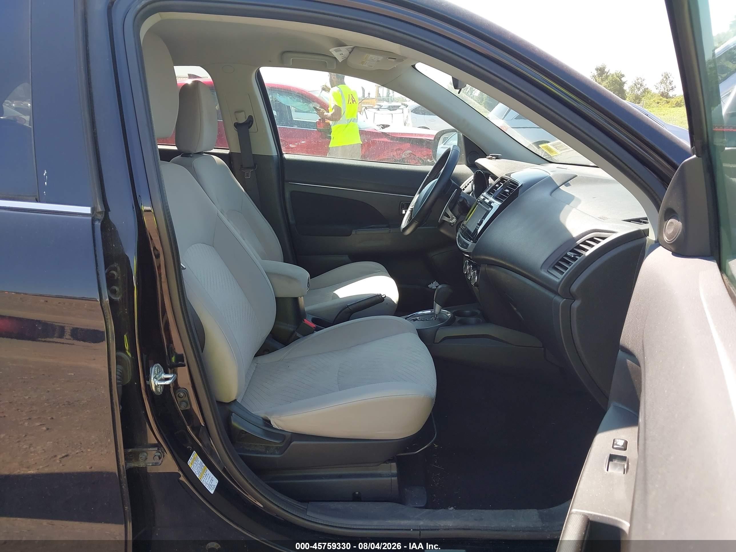 2015 Mitsubishi Outlander Sport Gt Черный vin: 4A4AP4AW8FE035304
