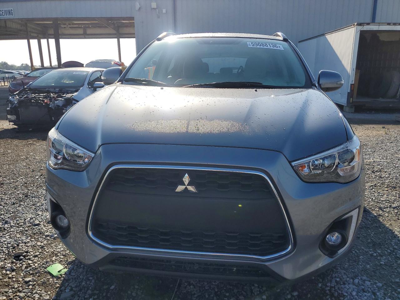 2015 Mitsubishi Outlander Sport Se Gray vin: 4A4AP4AW8FE043399