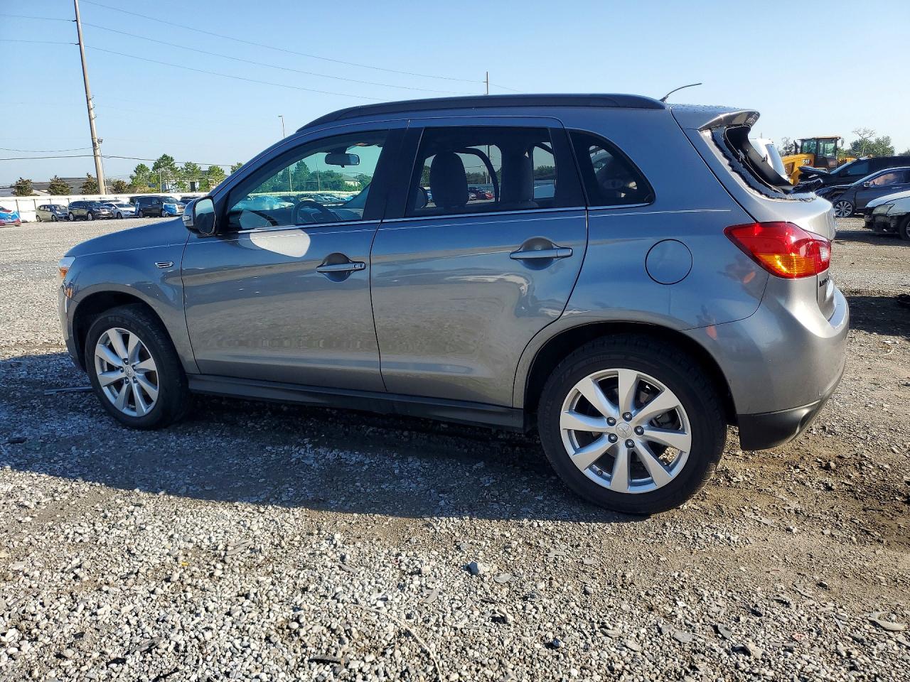 2015 Mitsubishi Outlander Sport Se Gray vin: 4A4AP4AW8FE043399