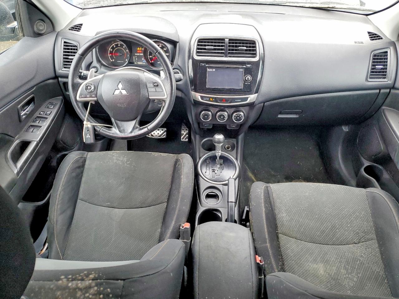 2015 Mitsubishi Outlander Sport Se Gray vin: 4A4AP4AWXFE043470