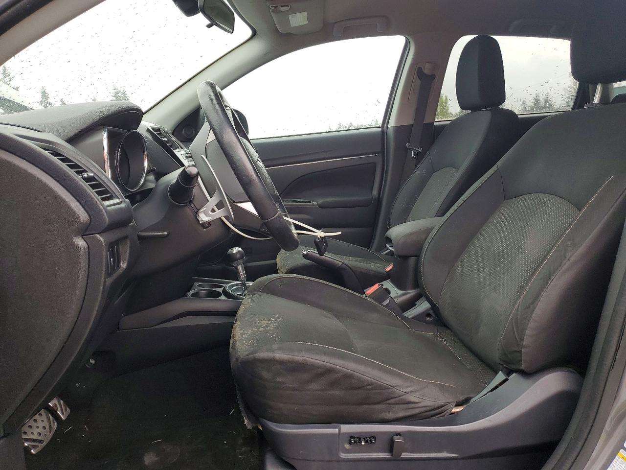 2015 Mitsubishi Outlander Sport Se Gray vin: 4A4AP4AWXFE043470
