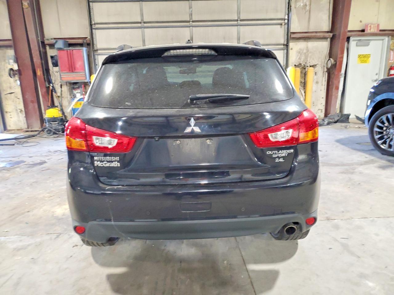 2015 Mitsubishi Outlander Sport Se Черный vin: 4A4AP4AWXFE059233