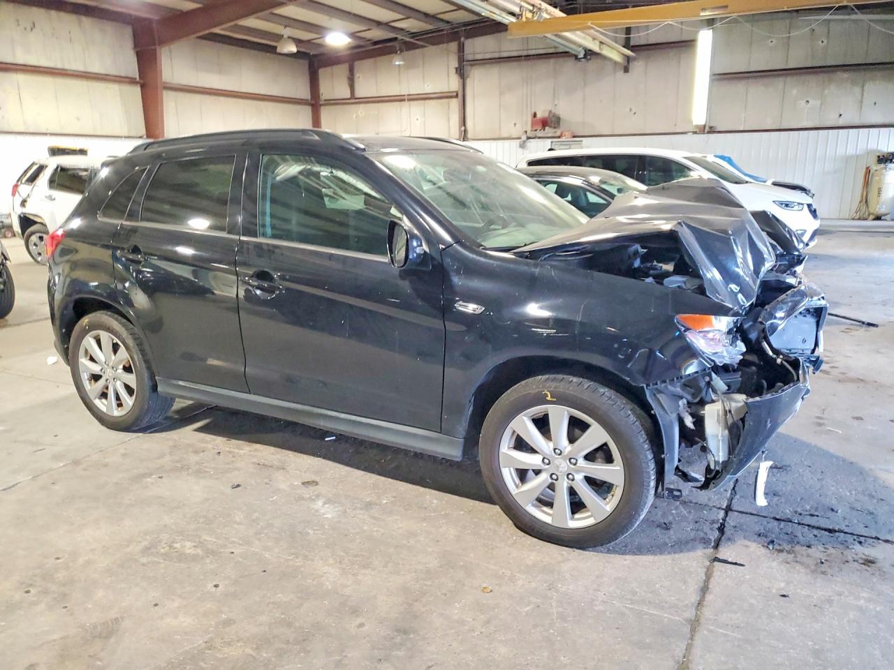 2015 Mitsubishi Outlander Sport Se Черный vin: 4A4AP4AWXFE059233