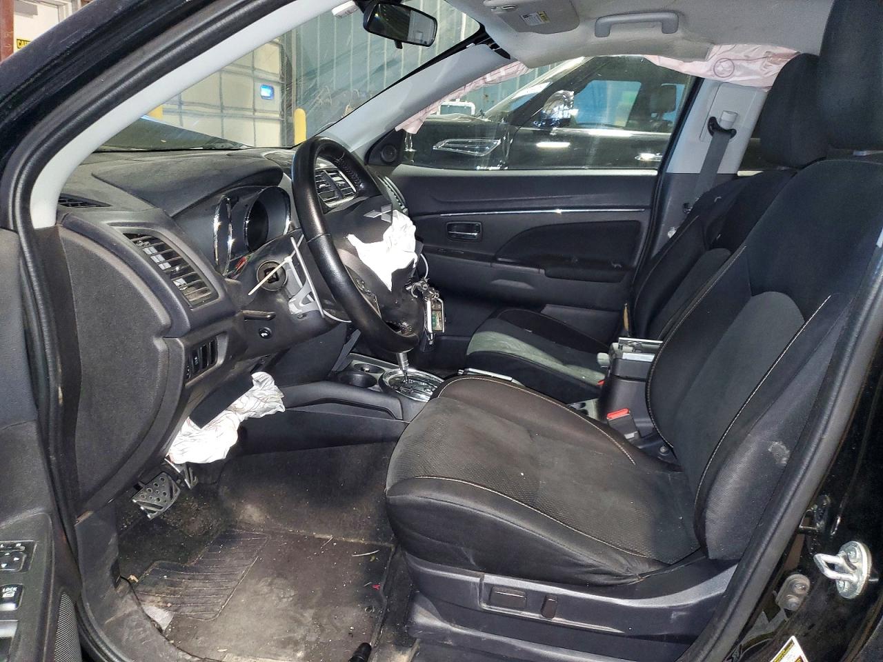 2015 Mitsubishi Outlander Sport Se Черный vin: 4A4AP4AWXFE059233