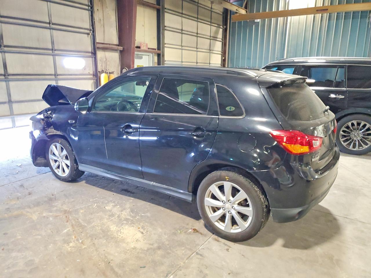 2015 Mitsubishi Outlander Sport Se Черный vin: 4A4AP4AWXFE059233