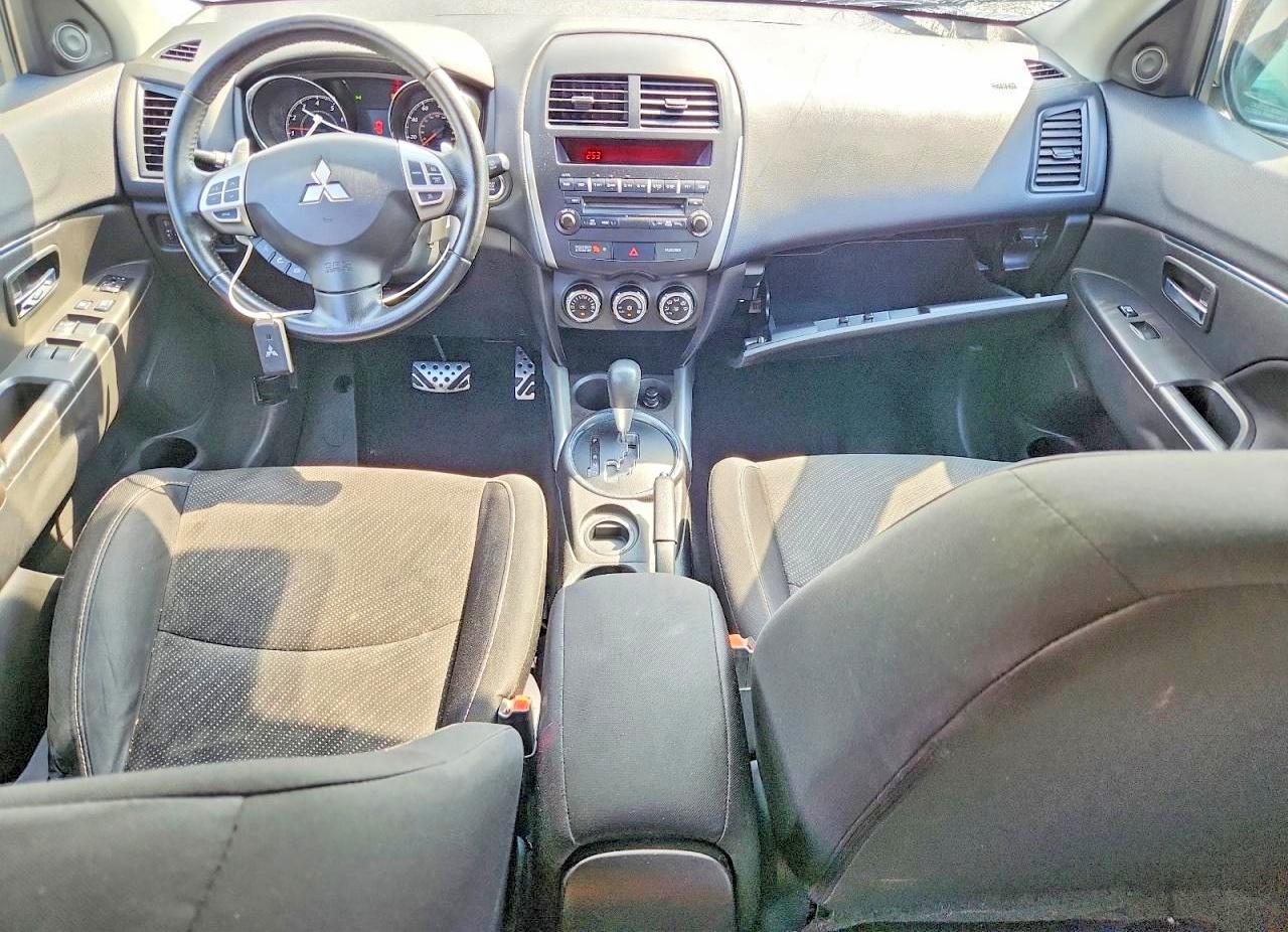 2013 Mitsubishi Outlander Sport Le White vin: 4A4AP5AU2DE021335