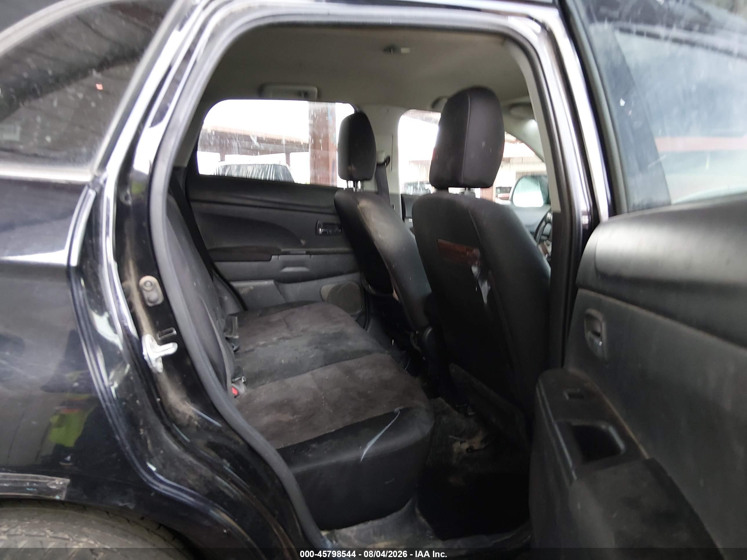 2013 Mitsubishi Outlander Sport Le Black vin: 4A4AP5AU2DE024073