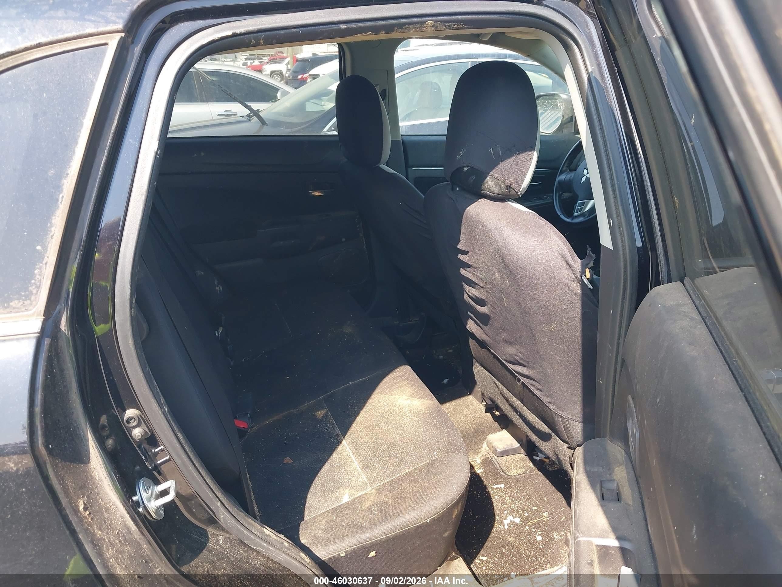 2013 Mitsubishi Outlander Sport Le Black vin: 4A4AP5AU9DE019968